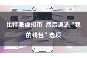 比特派虚拟币  然后遴选“我的钱包”选项