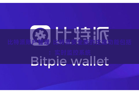比特派账户管理  比特派安全版的主邀功能包括：实时监控系统